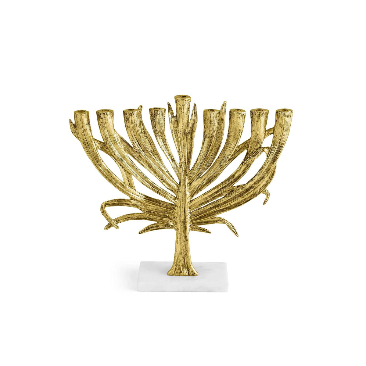Michael Aram Palm Small Menorah Candelabra, alternate view