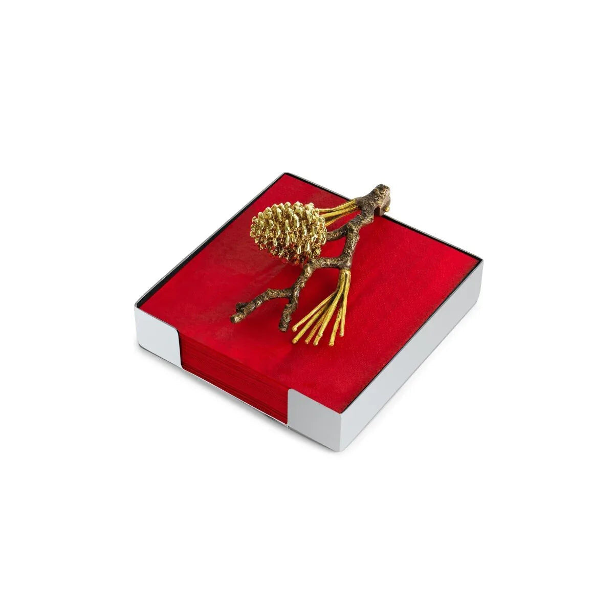 Michael Aram Pine Cone Cocktail Napkin Holder Commercial Paper Napkin Dispenser