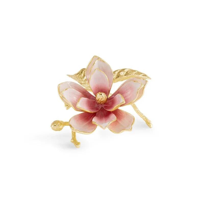 Michael Aram Pink Magnolia Decorative Object Sculpture, alternate view