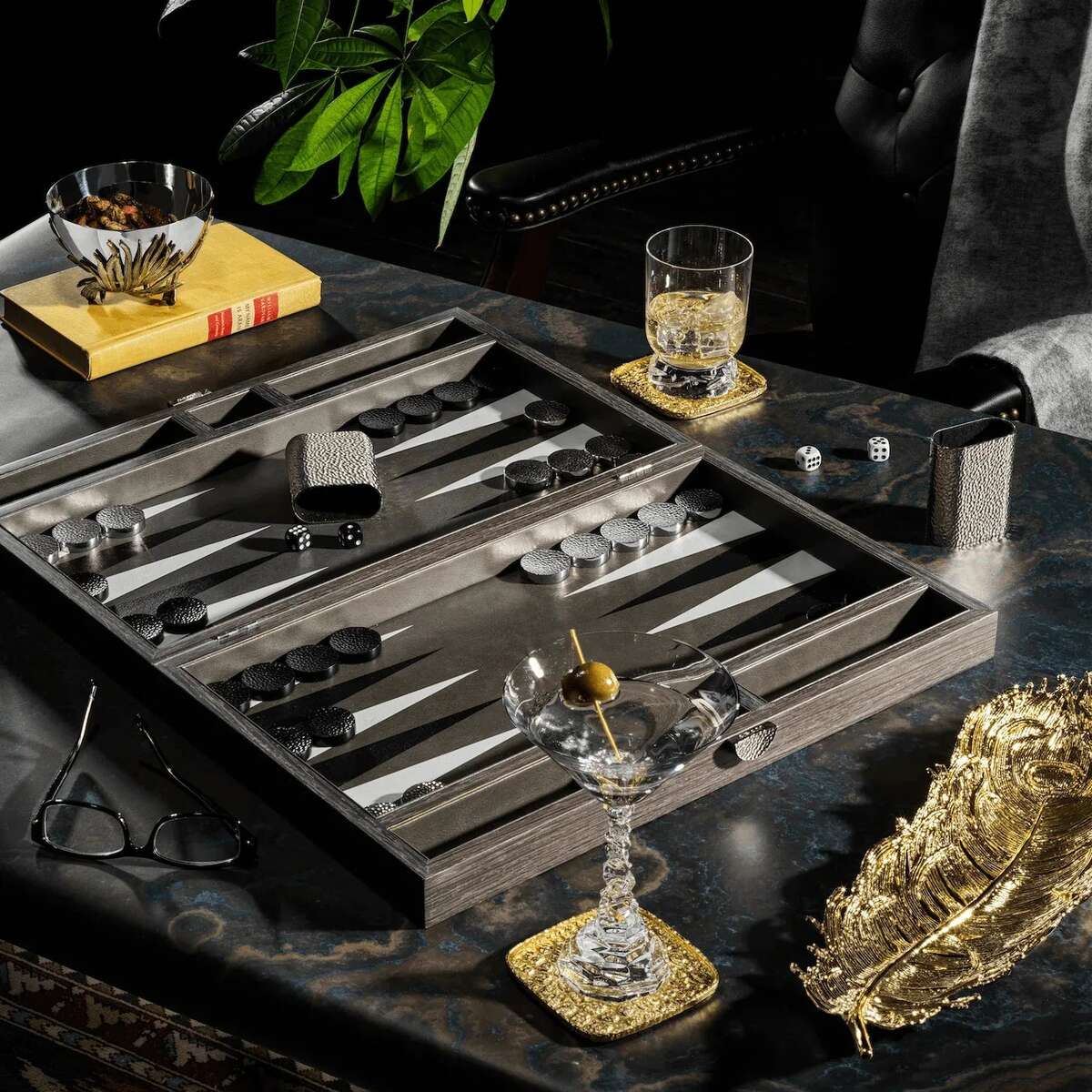 Michael Aram Plume Tray, alternate view