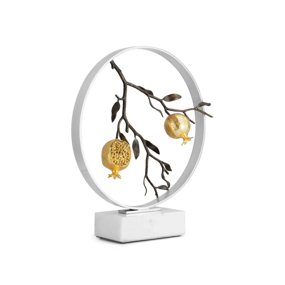 Michael Aram Pomegranate 14" Moon Gate Sculpture, alternate view