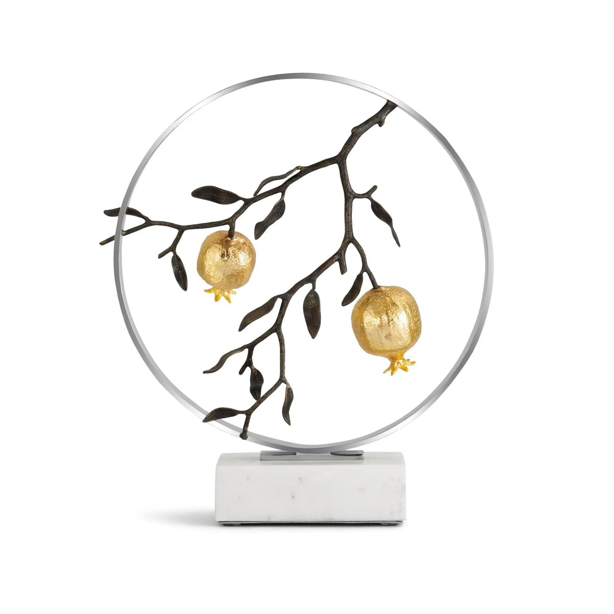 Michael Aram Pomegranate 14" Moon Gate Sculpture, alternate view