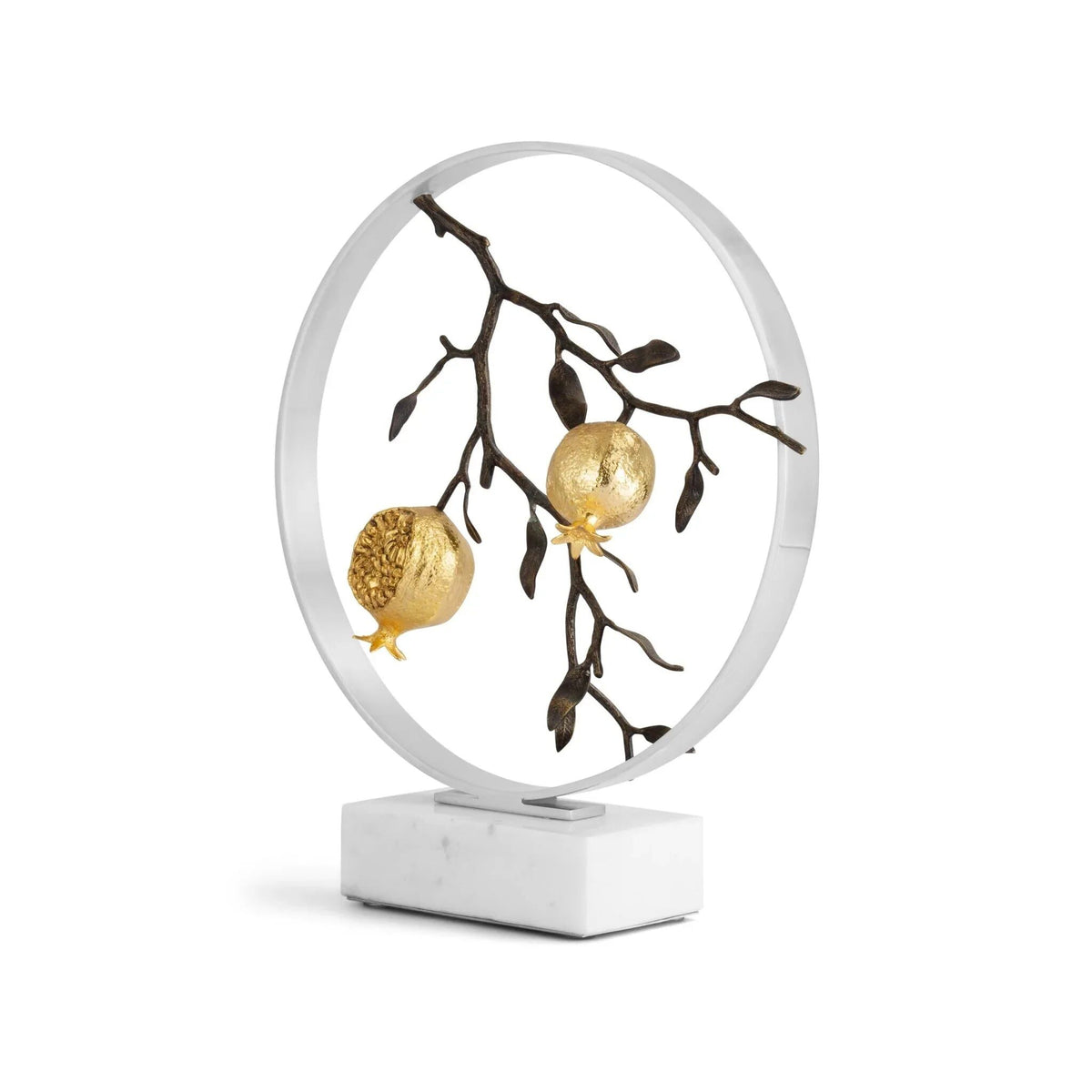 Michael Aram Pomegranate 14" Moon Gate Sculpture, alternate view