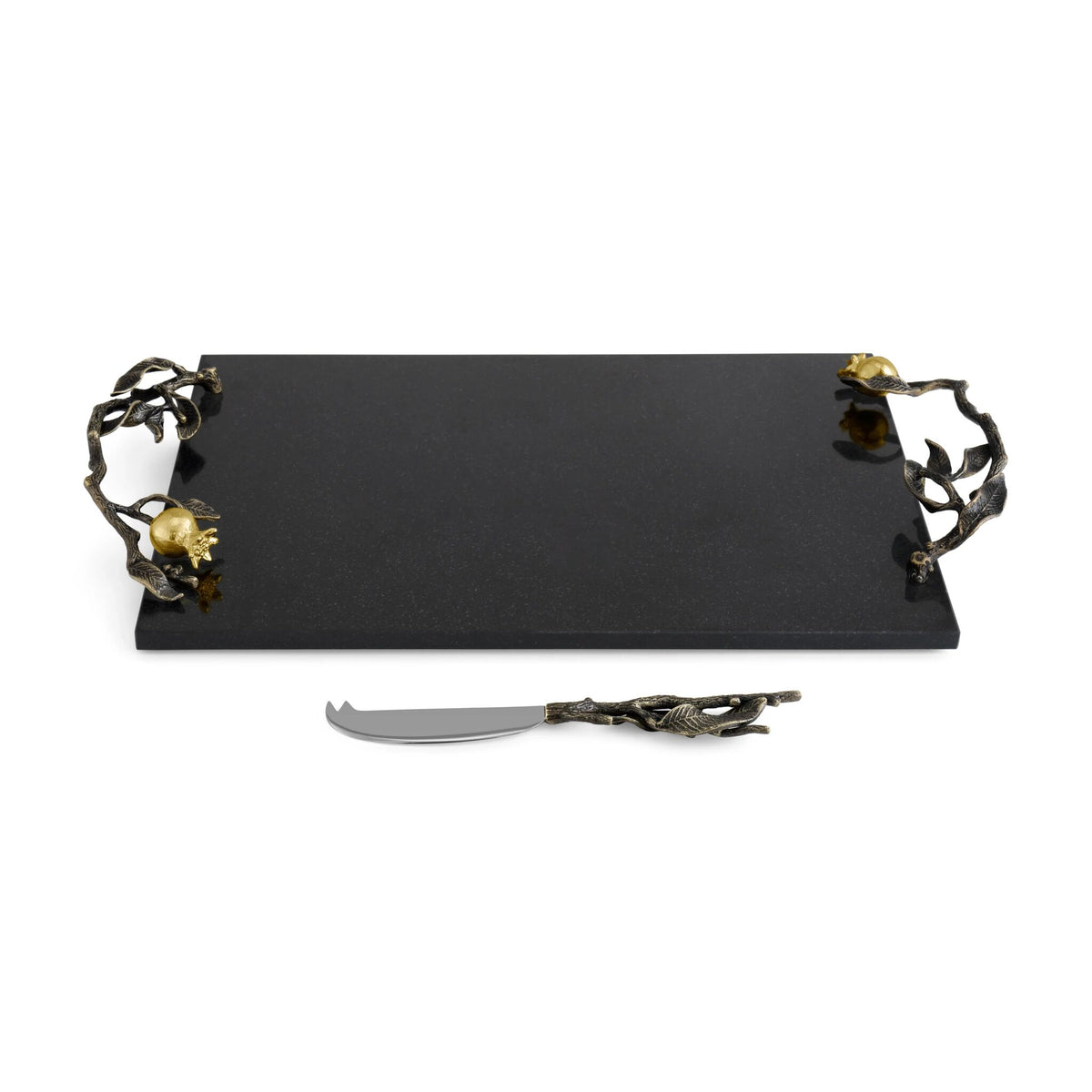 Michael Aram Pomegranate Cheese Board with Knife Cheese Plate, alternate view