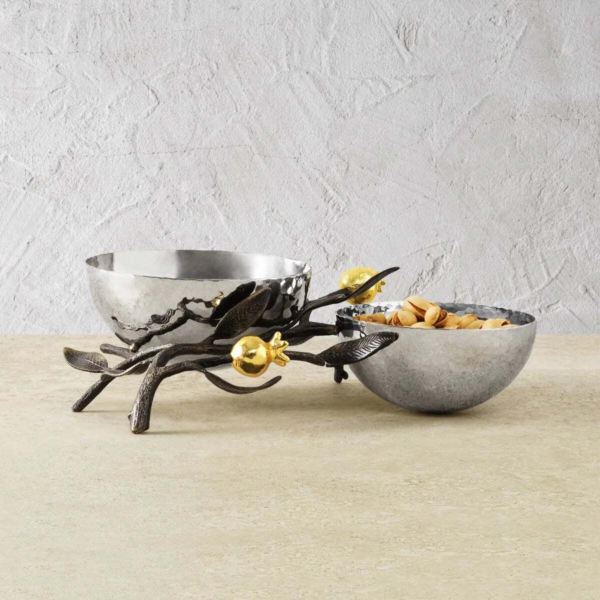 Michael Aram Pomegranate Double Dish Serving Bowl, alternate view