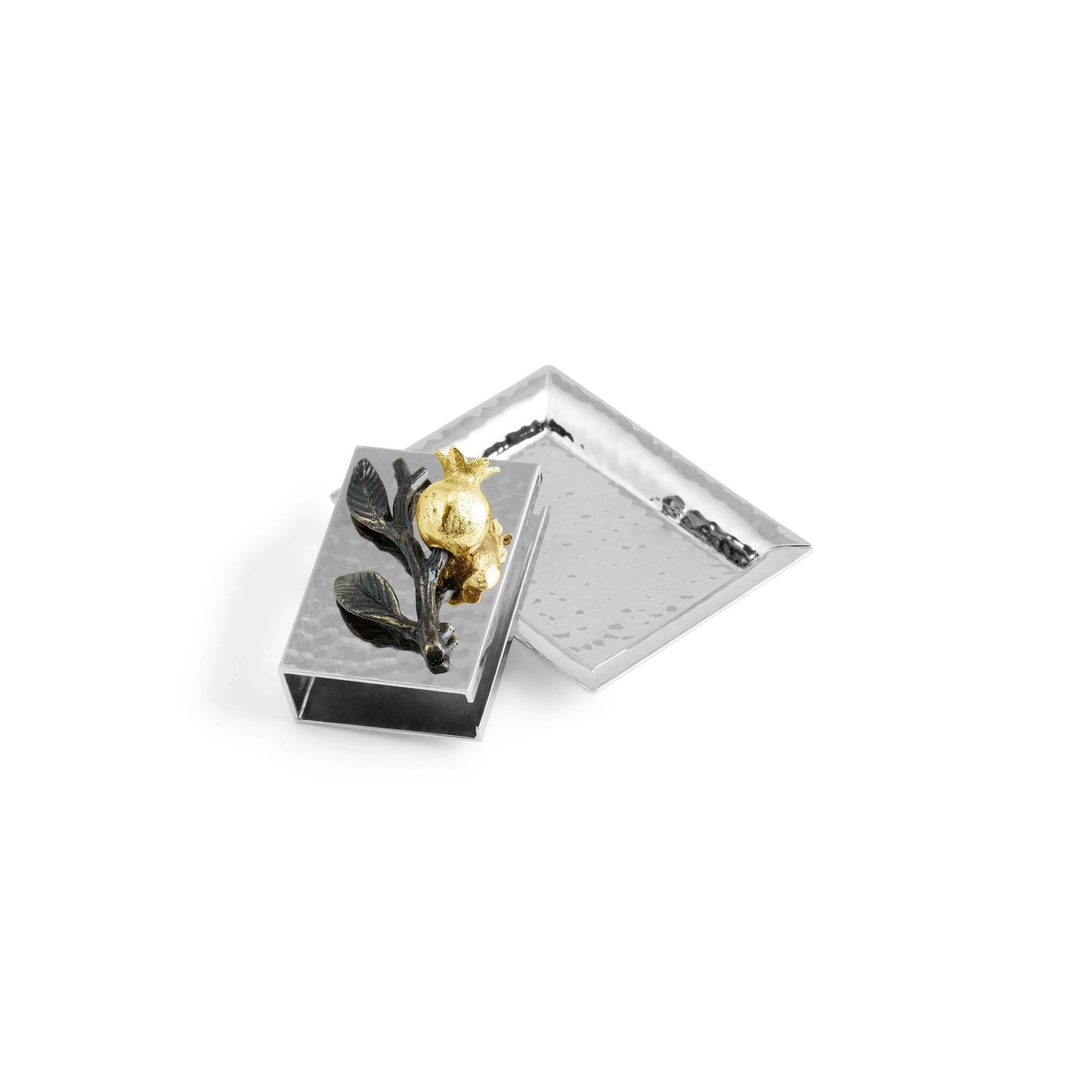 Michael Aram Pomegranate Matchbox Set Candleholder