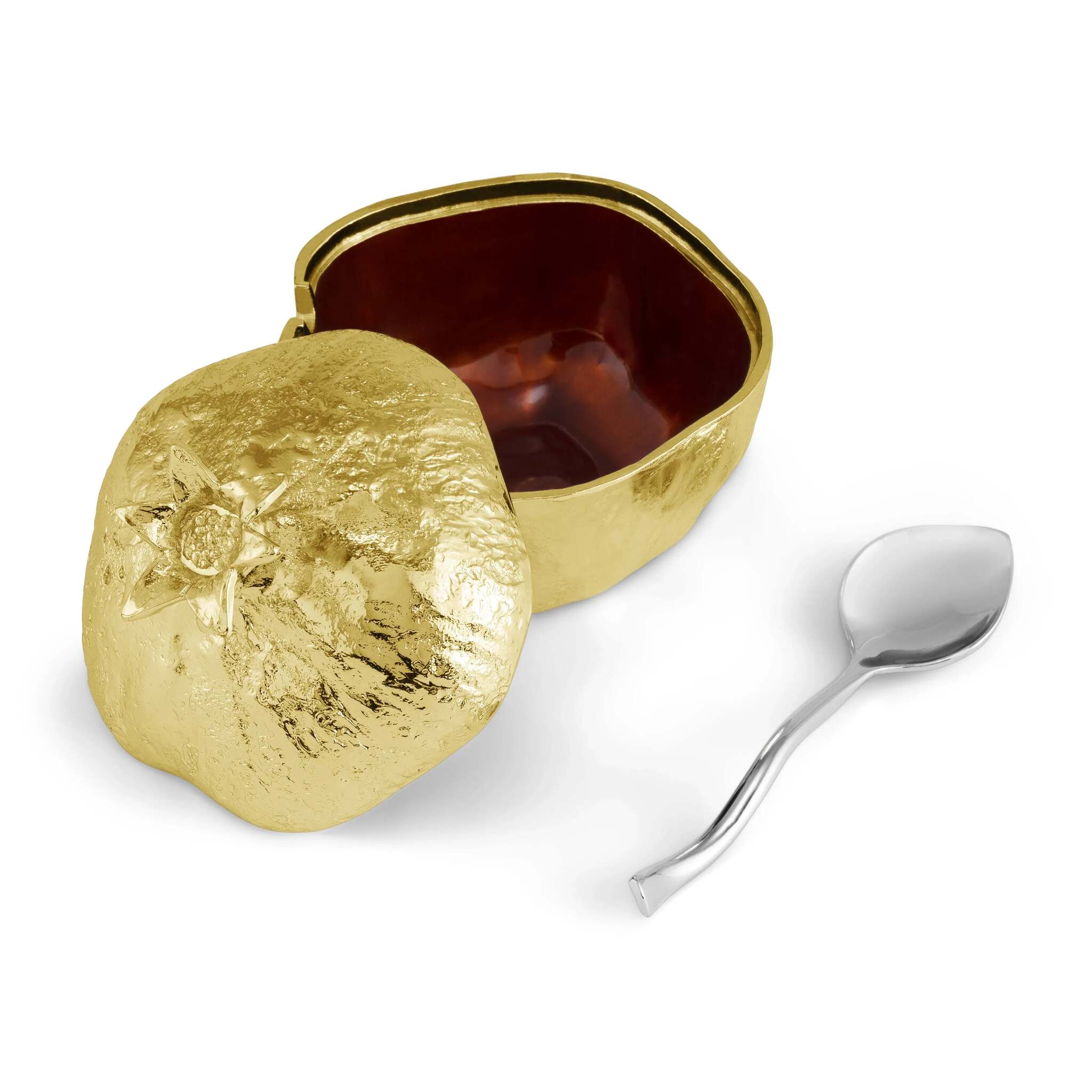Michael Aram Pomegranate Mini Pot with Spoon