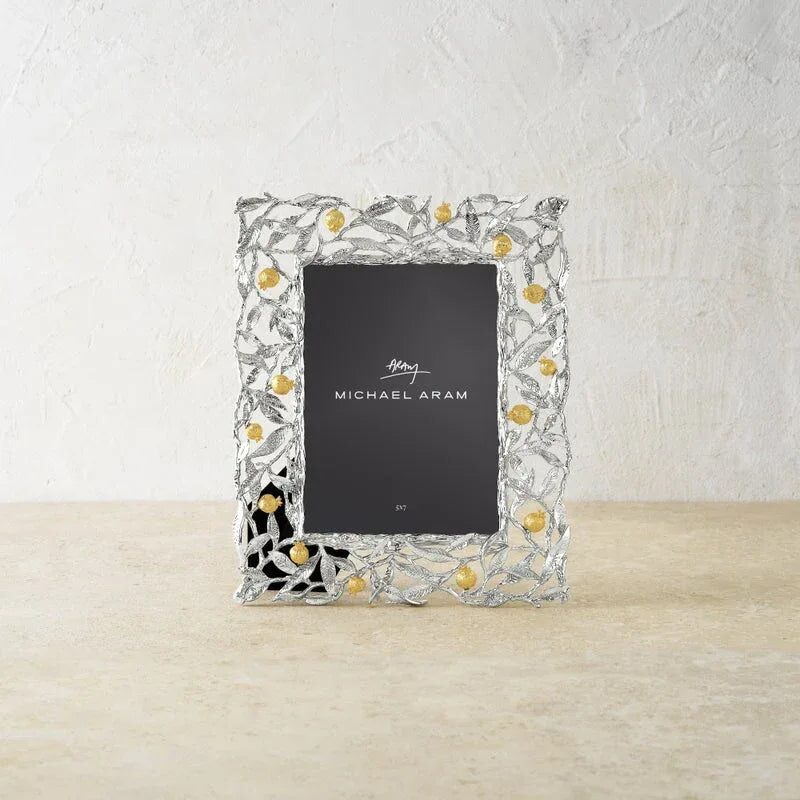 Michael Aram Pomegranate Silver & Gold 5x7 Frame, alternate view