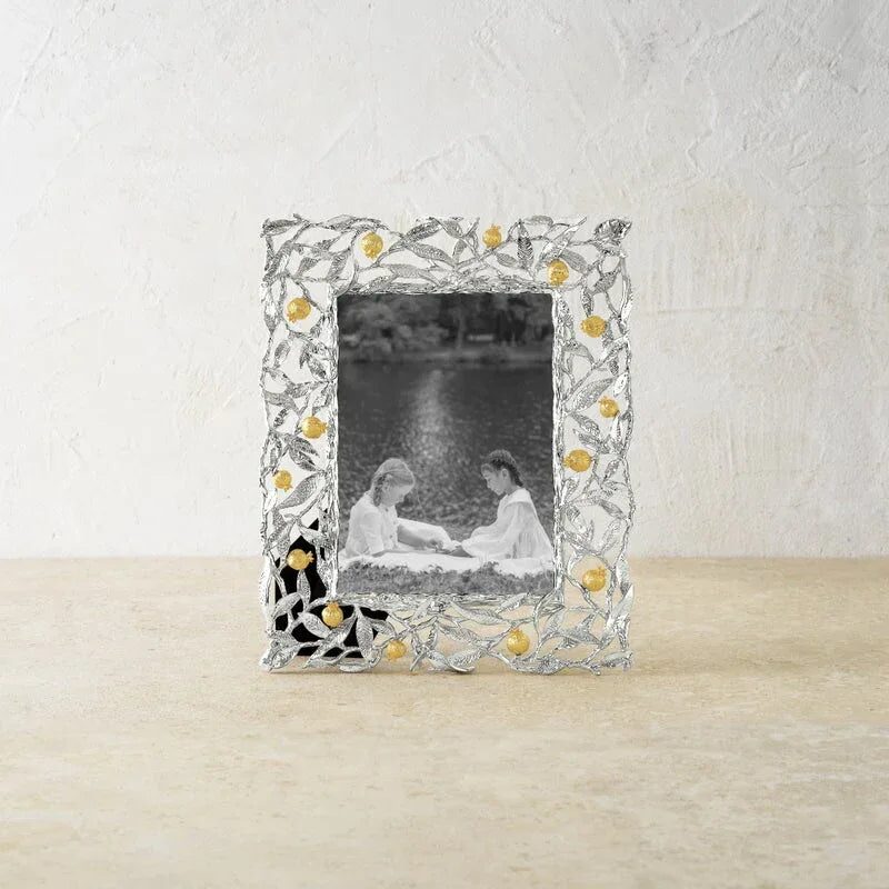 Michael Aram Pomegranate Silver & Gold 5x7 Frame, alternate view