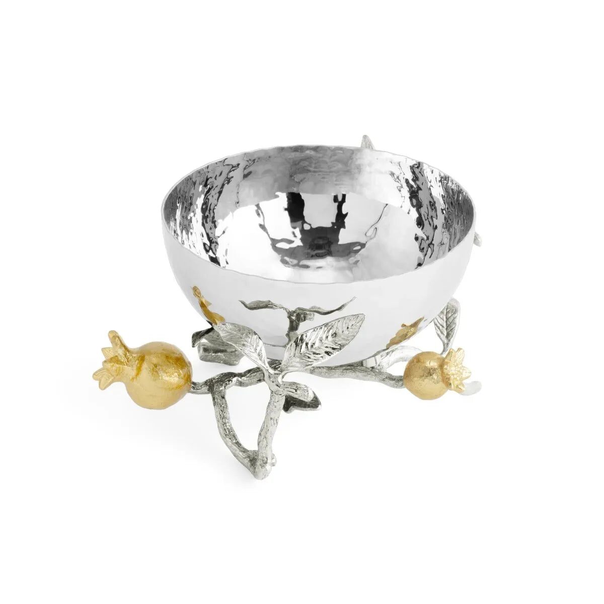 Michael Aram Pomegranate Silver & Gold Nut Bowl, alternate view