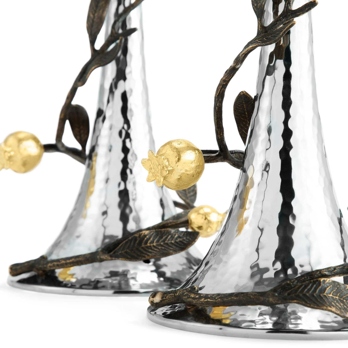 Michael Aram Pomegranate Tall Candleholders, alternate view