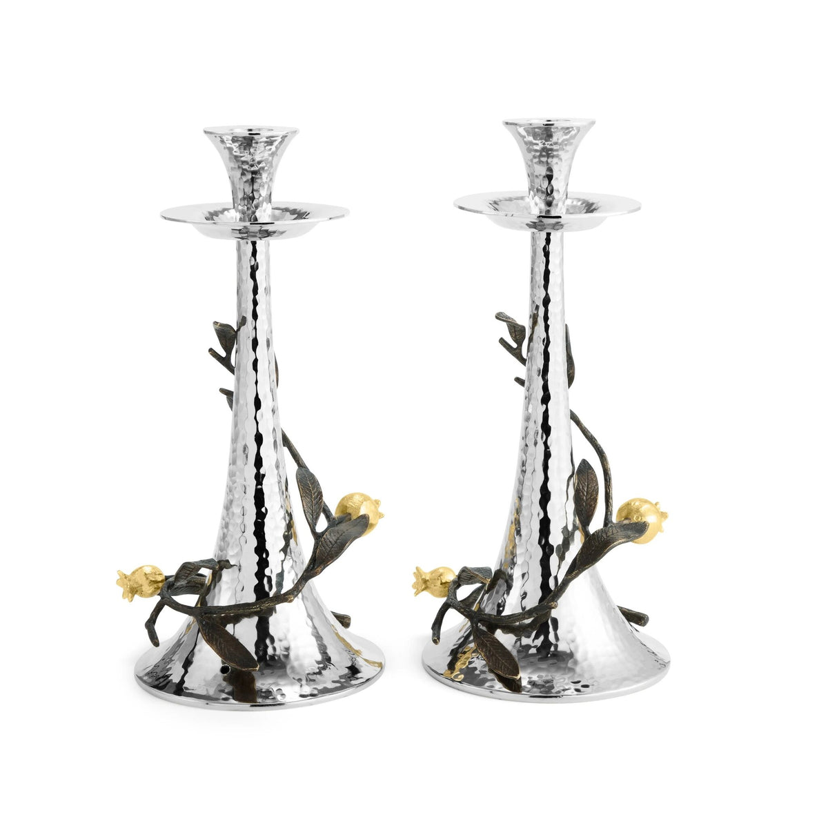 Michael Aram Pomegranate Tall Candleholders, alternate view
