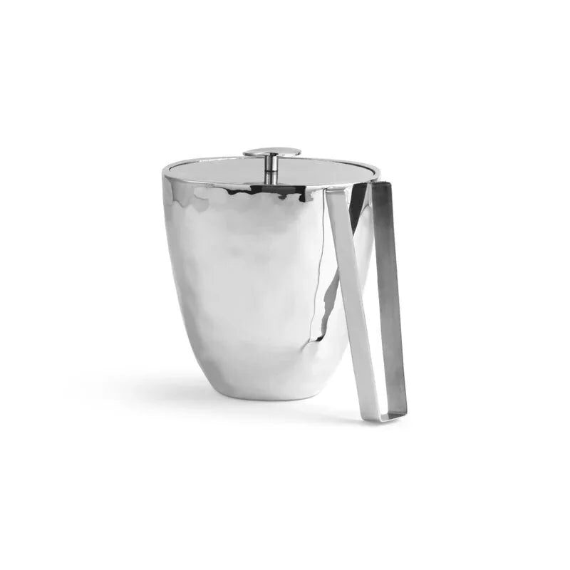 Michael Aram Reflective Ice Bucket with Tongs, alternate view