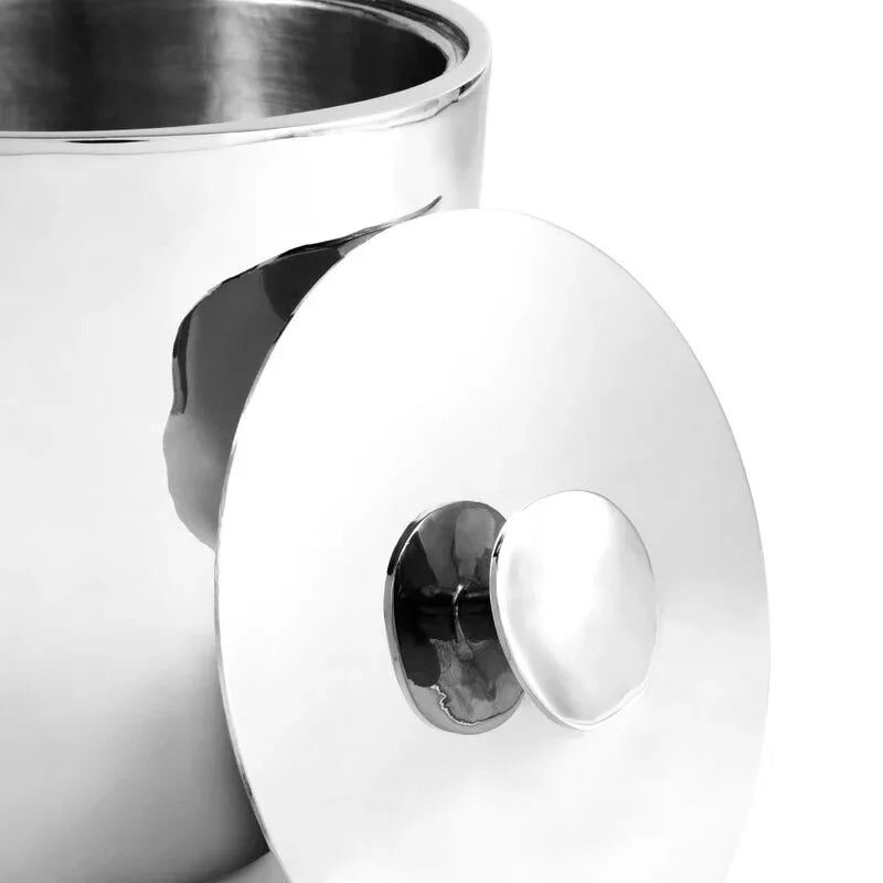 Michael Aram Reflective Ice Bucket with Tongs, alternate view