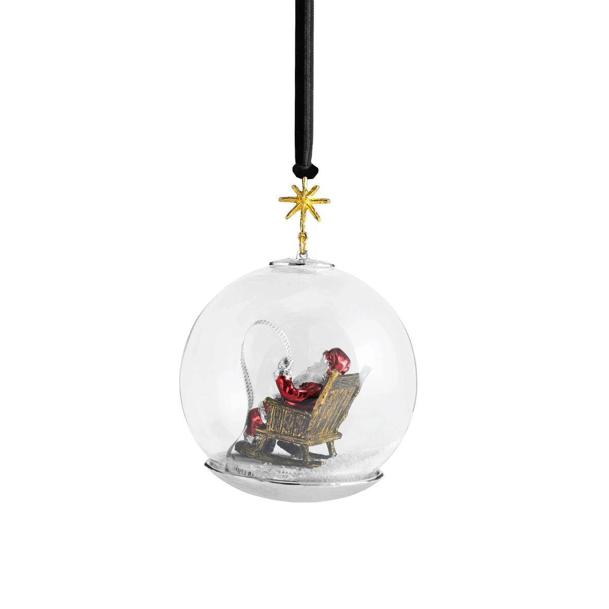 Michael Aram Santa Snow Globe Ornament, alternate view