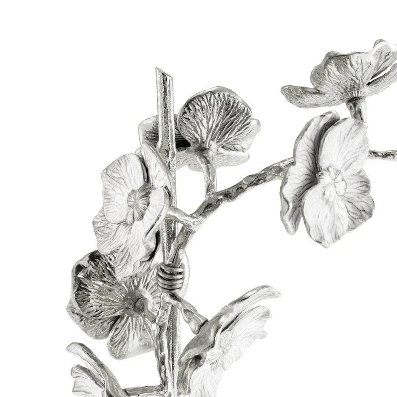 Michael Aram Silver Orchid Stem Sculpture Large, alternate view