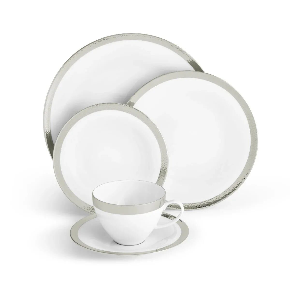 Michael Aram Silversmith Dinnerware Set, alternate view