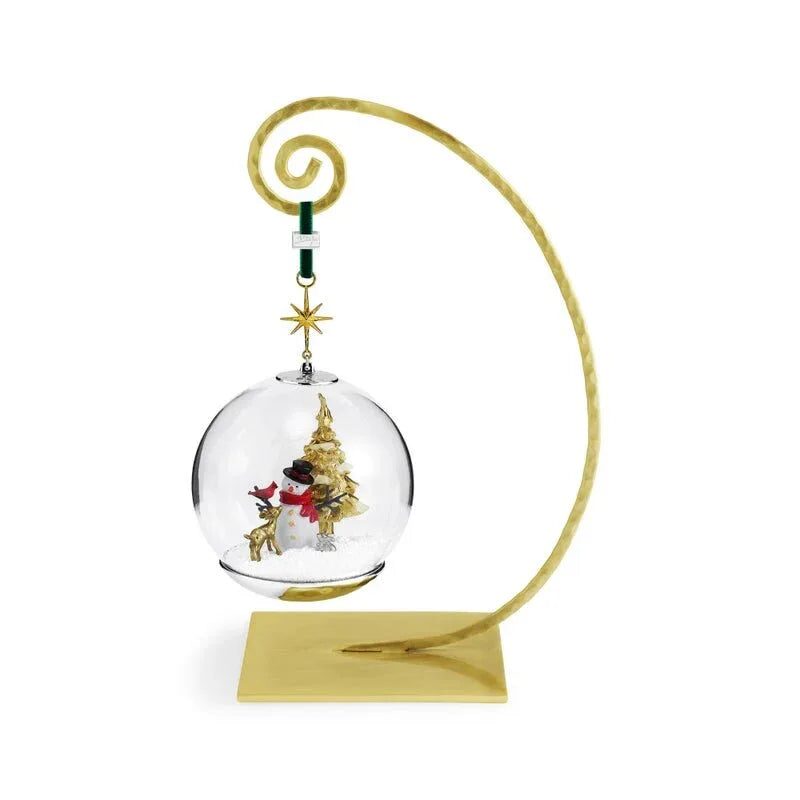 Michael Aram Snowman and Forest Friends Snow Globe Ornament, alternate view