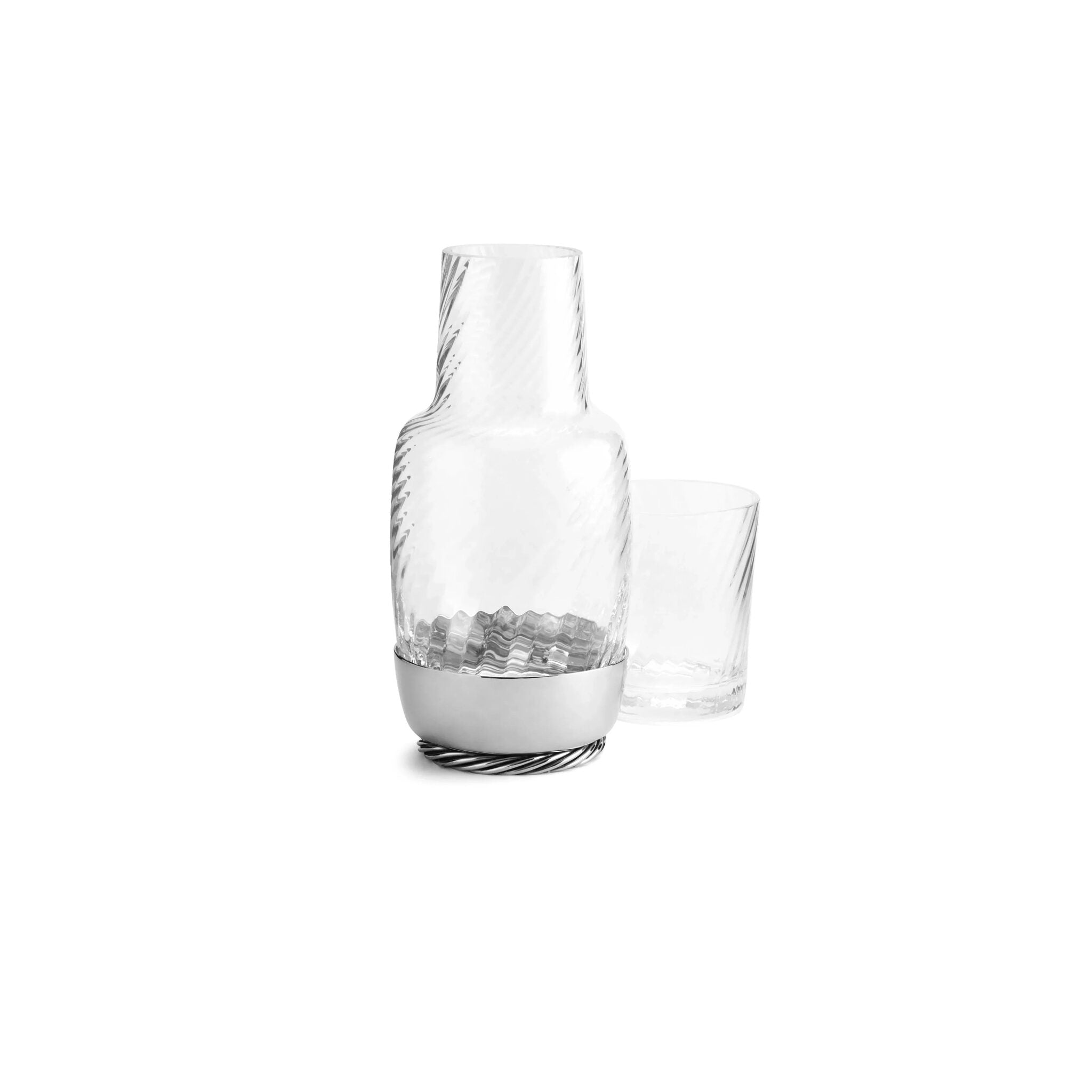 Michael Aram Twist Bedside Carafe with Tumbler