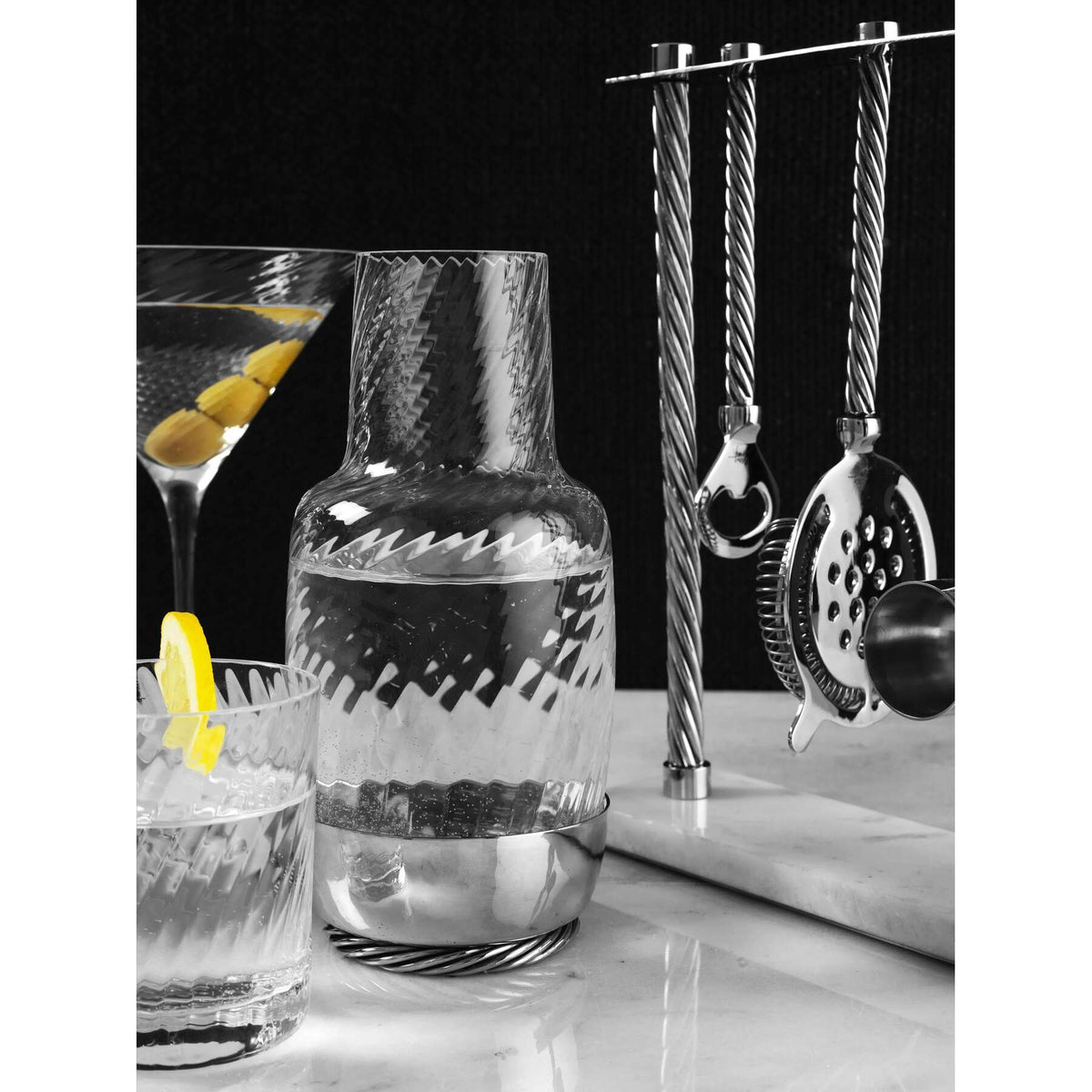 Michael Aram Twist Bedside Carafe with Tumbler, alternate view
