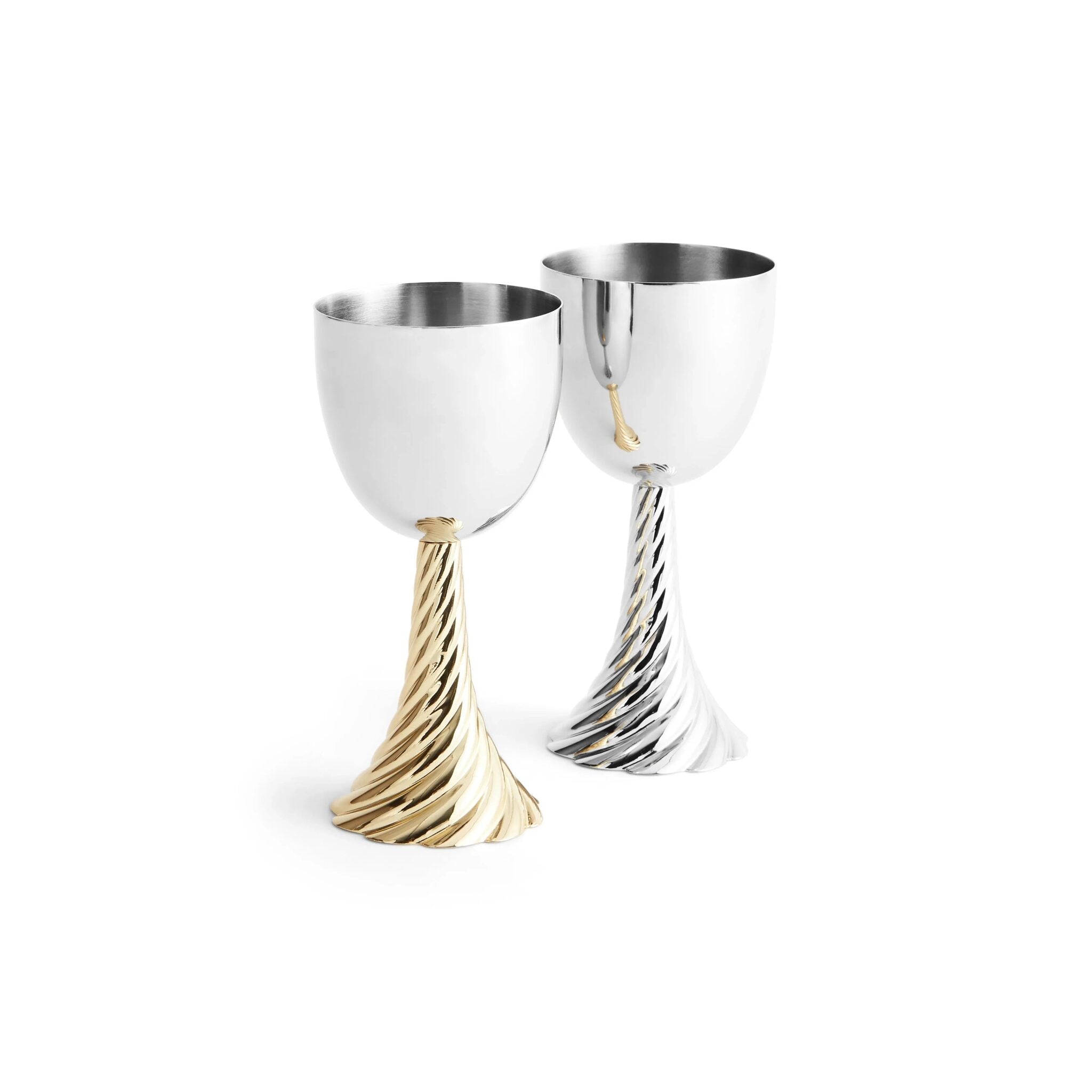 Michael Aram Twist Kiddush Cup Goblet β Gold