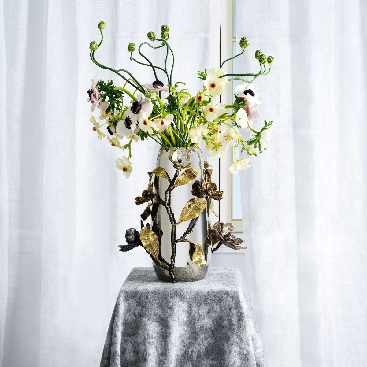 Michael Aram Vintage Bloom Centerpiece Vase, alternate view