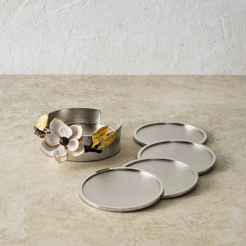 Michael Aram Vintage Bloom Coaster Set, alternate view
