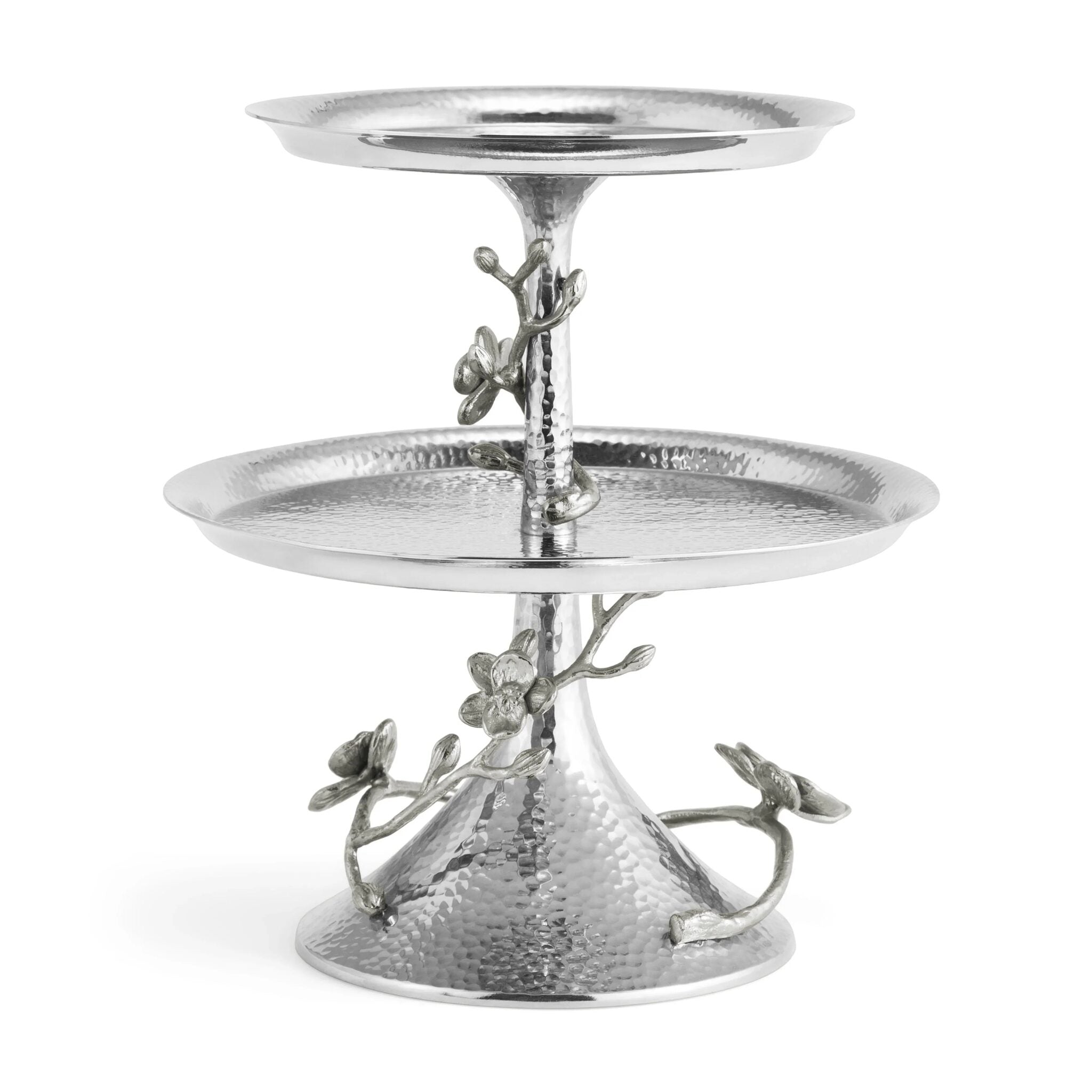 Michael Aram White Orchid 2-Tier Etagere Cake Stand