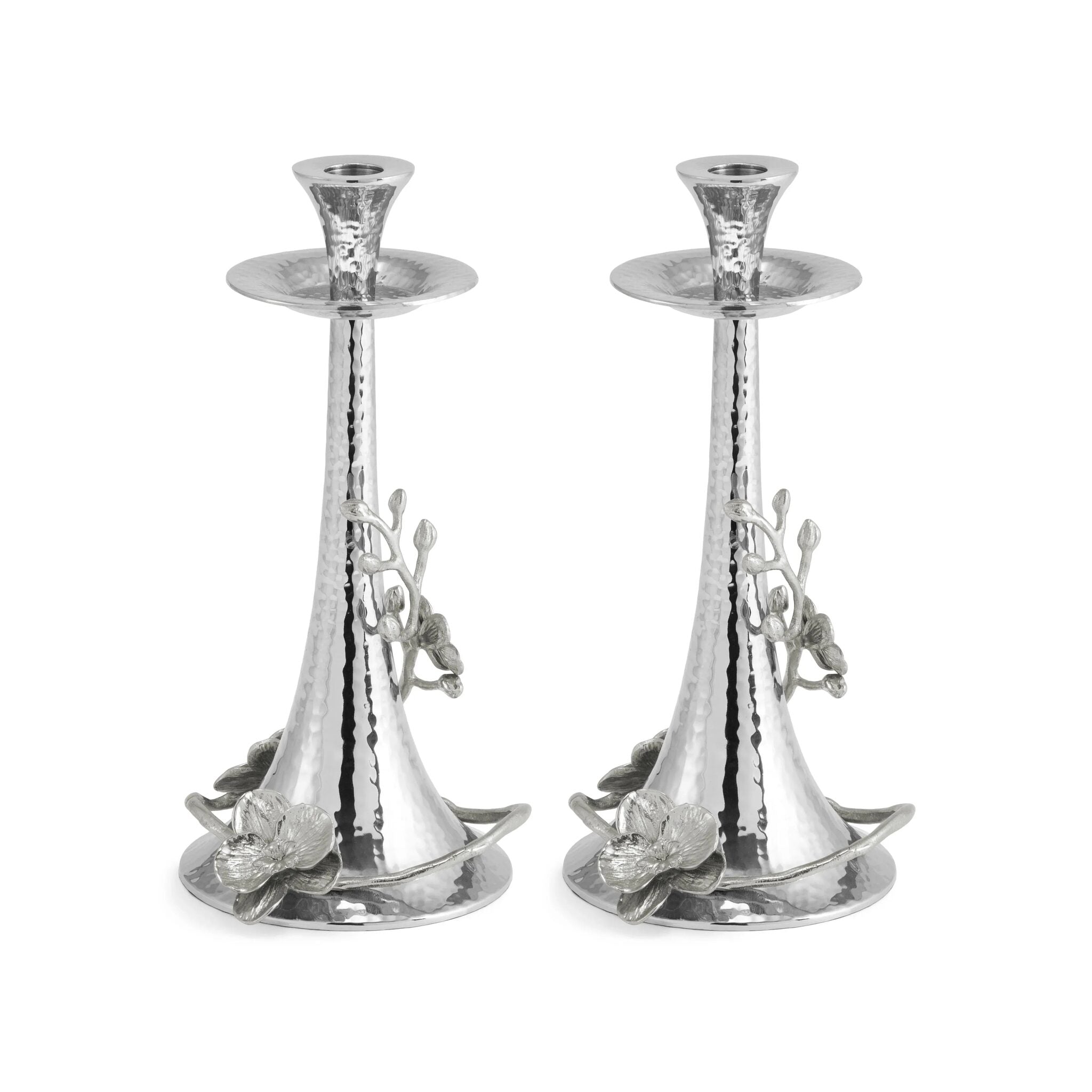 Michael Aram White Orchid Candleholders
