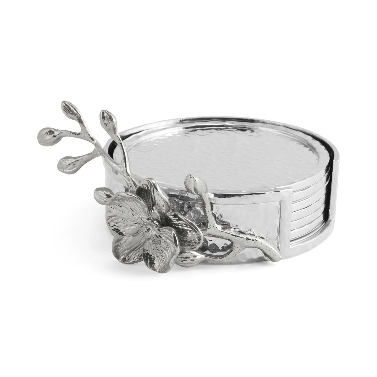Michael Aram White Orchid Drink Coaster Set, alternate view