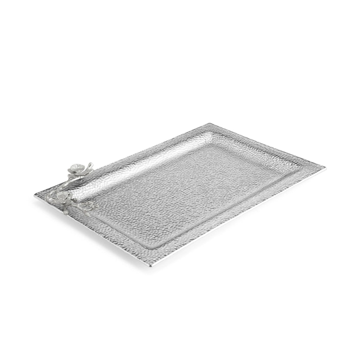 Michael Aram White Orchid Large Glass Tray Candy Dish, alternate view