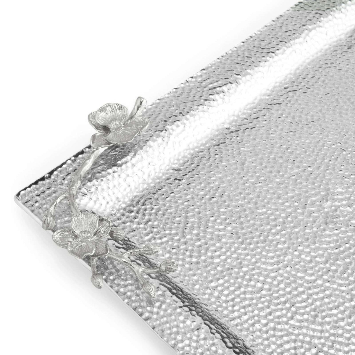 Michael Aram White Orchid Large Glass Tray Candy Dish, alternate view