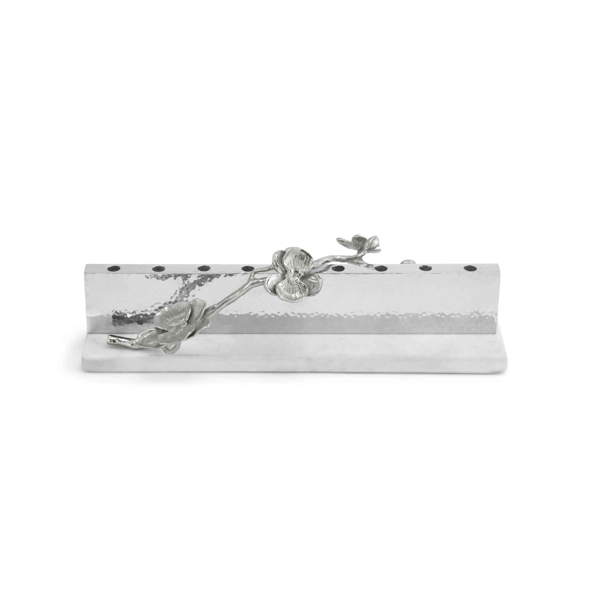 Michael Aram White Orchid Menorah Candelabra