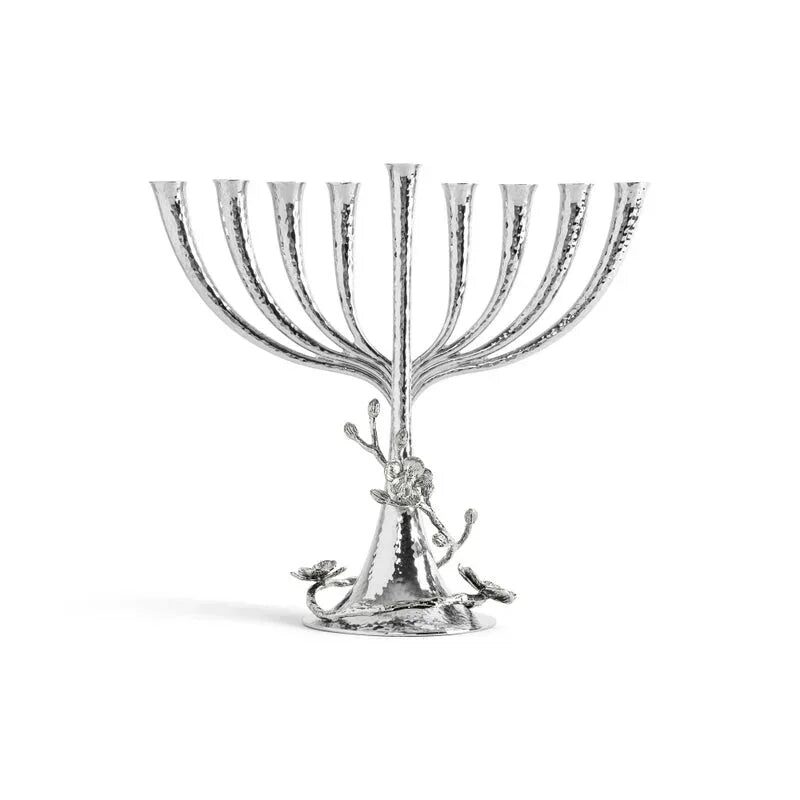 Michael Aram White Orchid Menorah Candelabra, alternate view