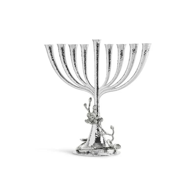 Michael Aram White Orchid Menorah Candelabra, alternate view