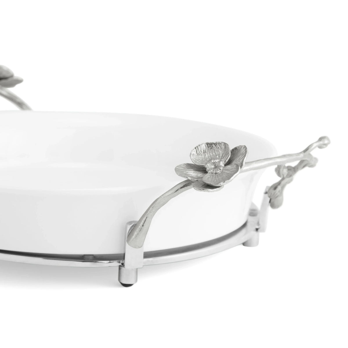 Michael Aram White Orchid Pie Dish Pie Pan, alternate view