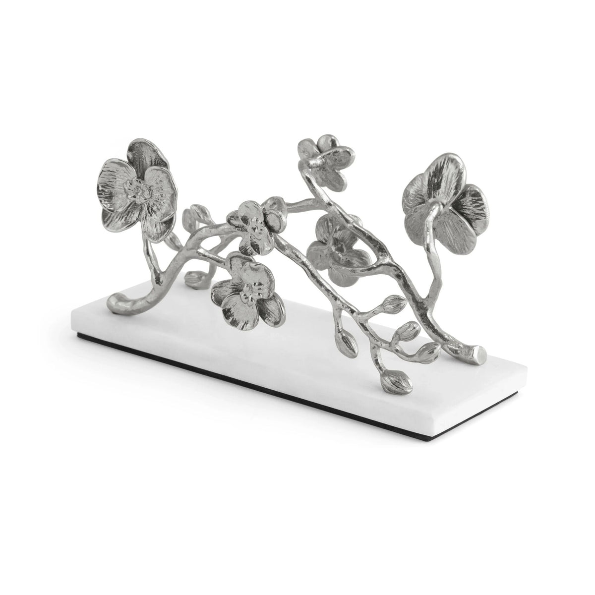 Michael Aram White Orchid Vertical Napkin Holder Commercial Paper Napkin Dispenser, alternate view