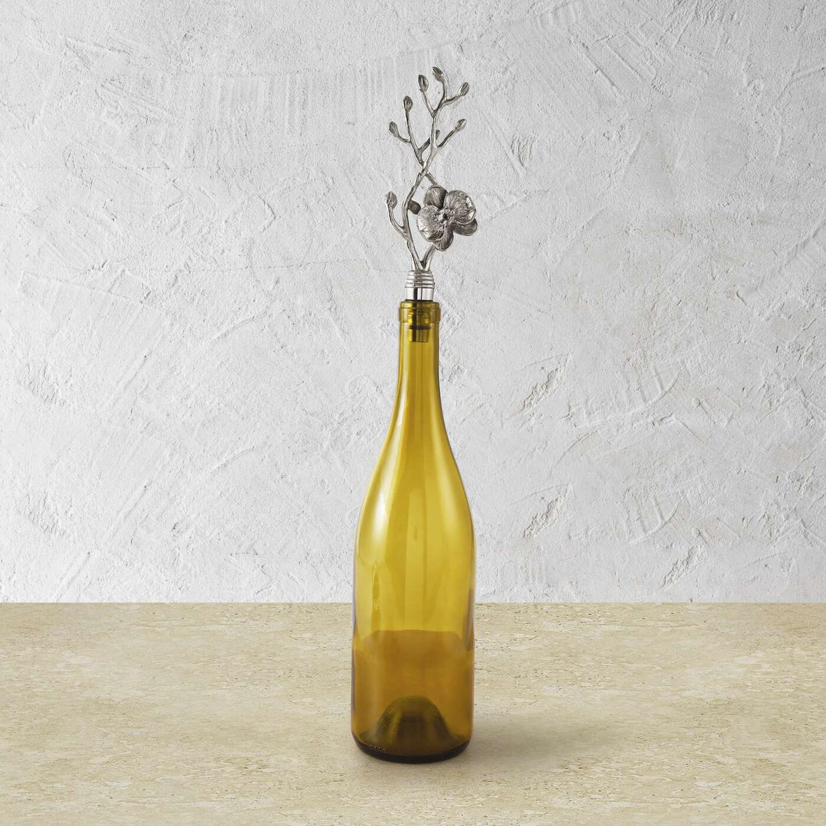 Michael Aram White Orchid Wine Stopper Bottle Stoppers & Saver, alternate view