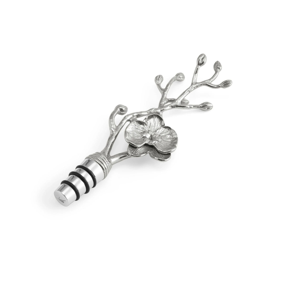Michael Aram White Orchid Wine Stopper Bottle Stoppers & Saver, alternate view