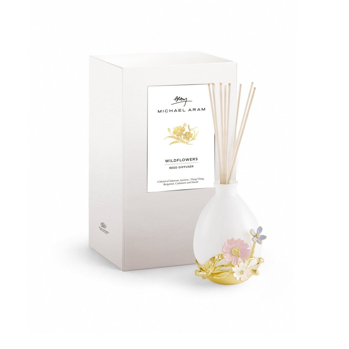 Michael Aram Wildflower Scented Reed Diffuser Scented Candle, alternate view