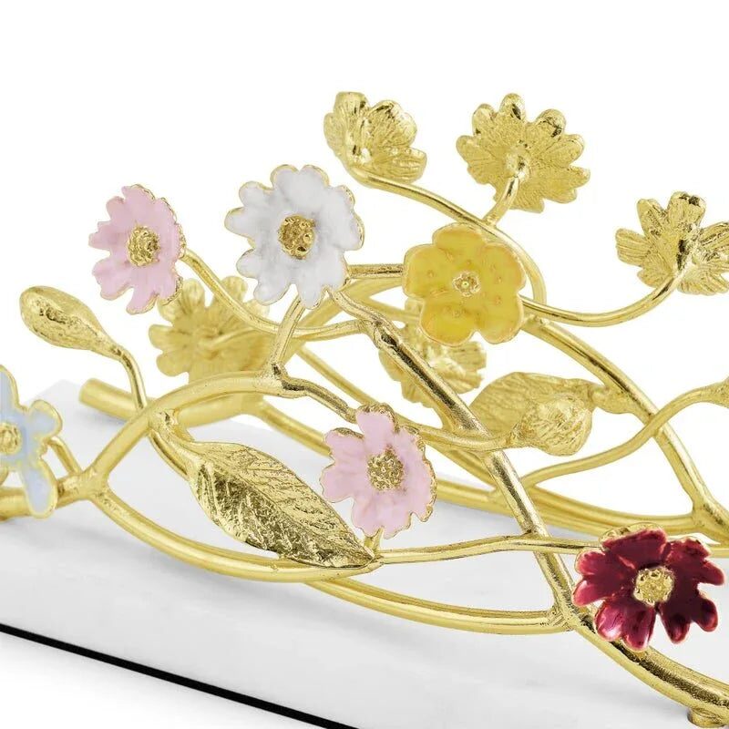 Michael Aram Wildflower Vertical Napkin Holder Commercial Paper Napkin Dispenser, alternate view