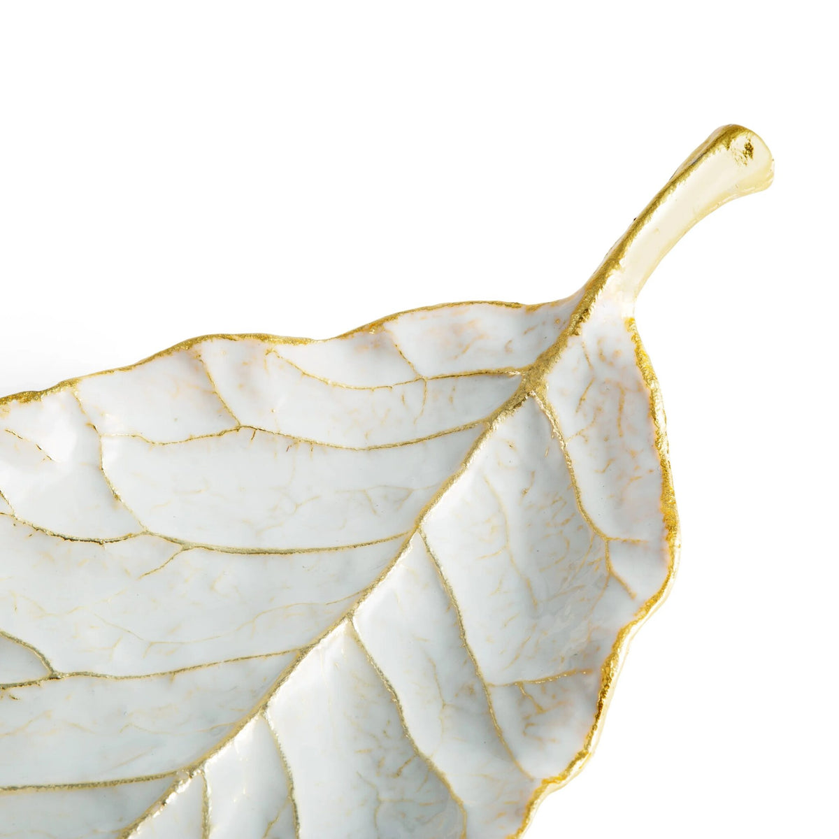 Michael Aram Winter Leaves Magnolia Dish Decorative Tray, alternate view