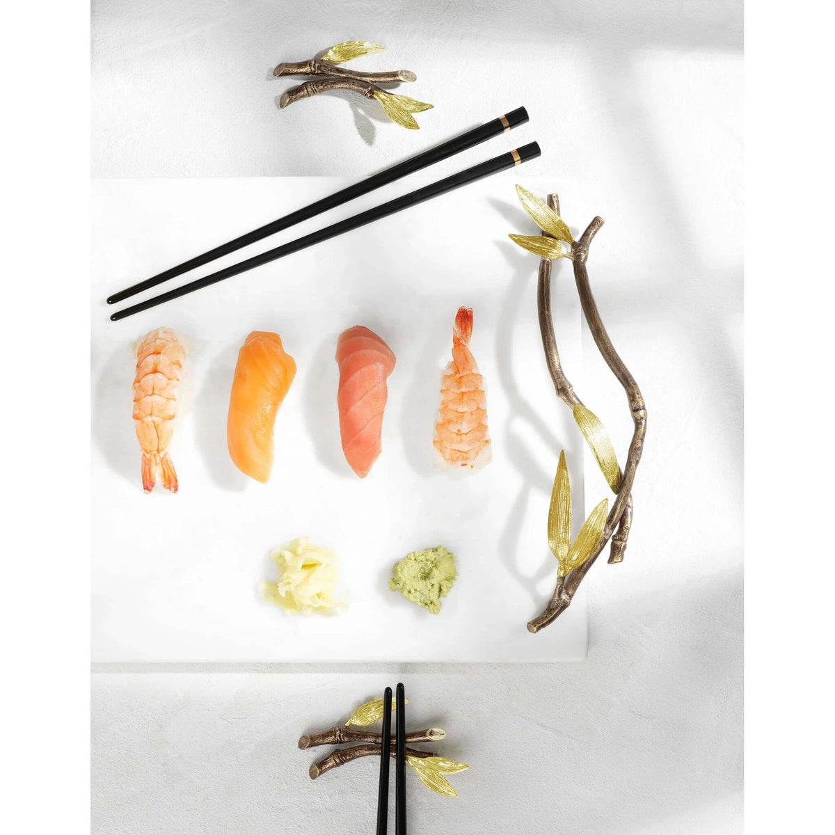 Michael Aram Zen Garden Chopsticks & Stand Set Chopsticks & Chopstick Holder, alternate view