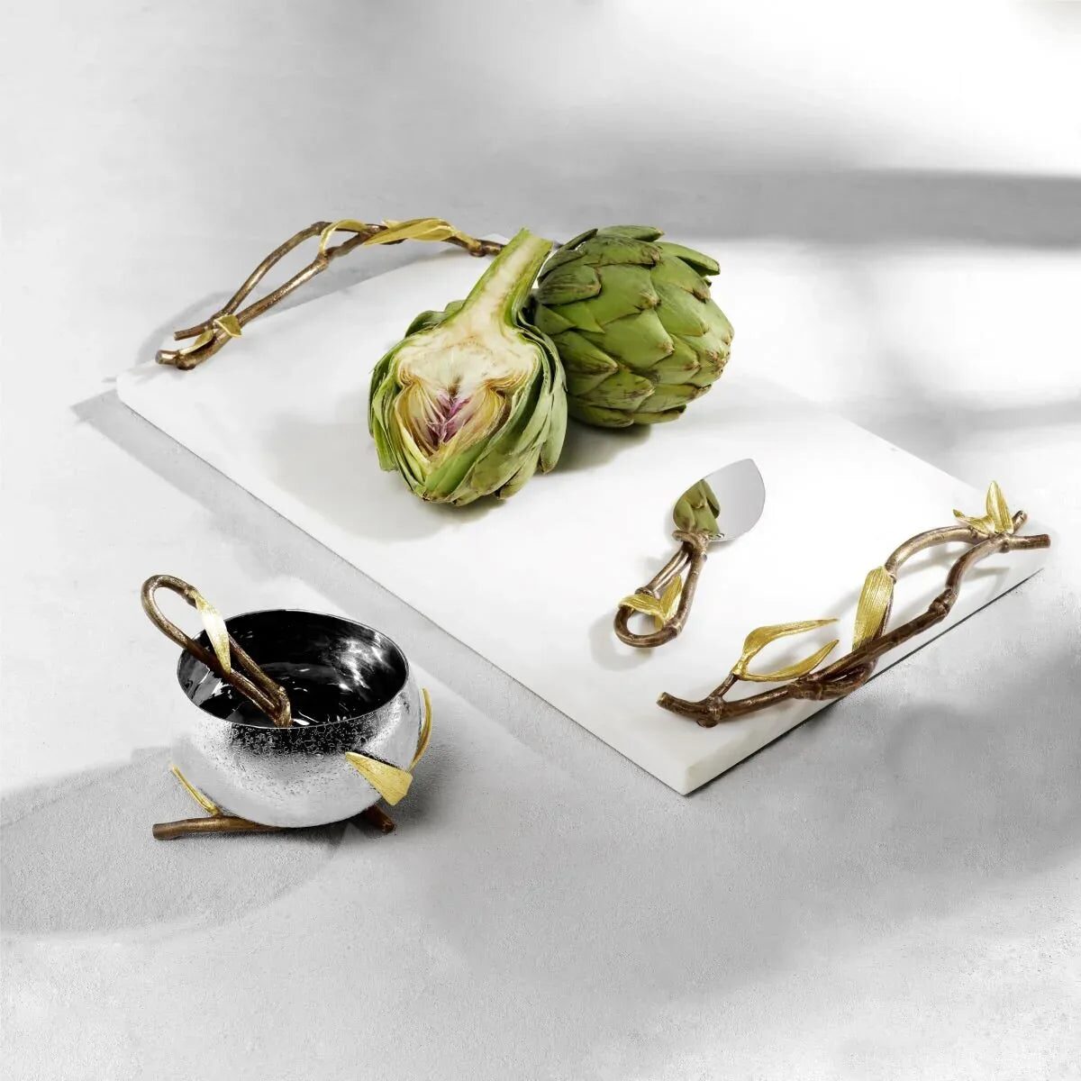 Michael Aram Zen Garden Nut Bowl with Spoon, alternate view