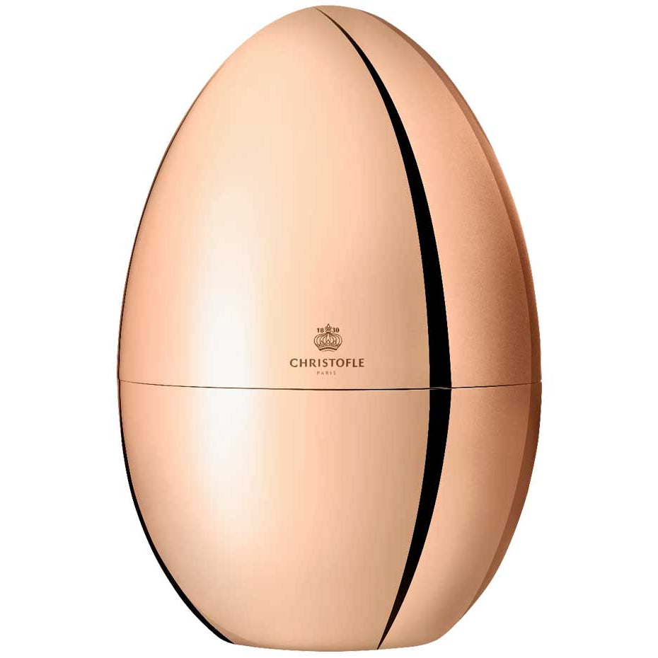 christofle mood precious rose gold 24 piece flatware set with chest