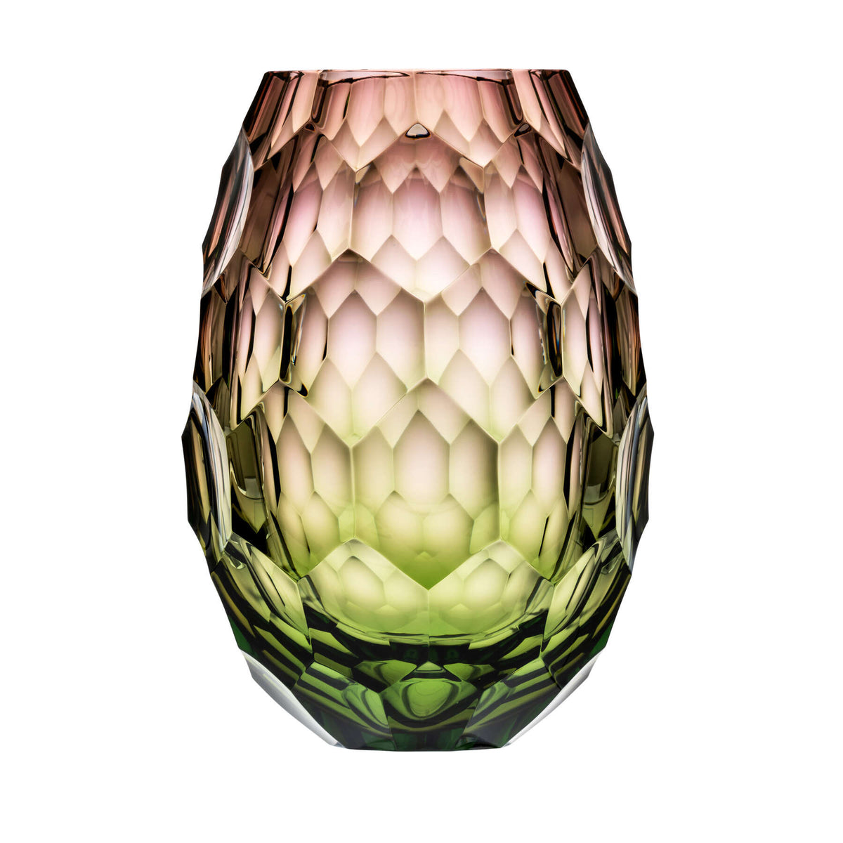 Moser Caorle Vase 30 cm on a white background