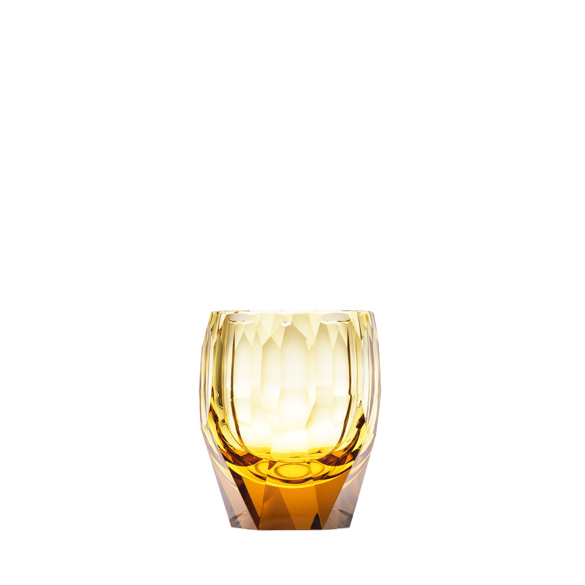 Moser Cubism Tumbler 220 ml in Topaz