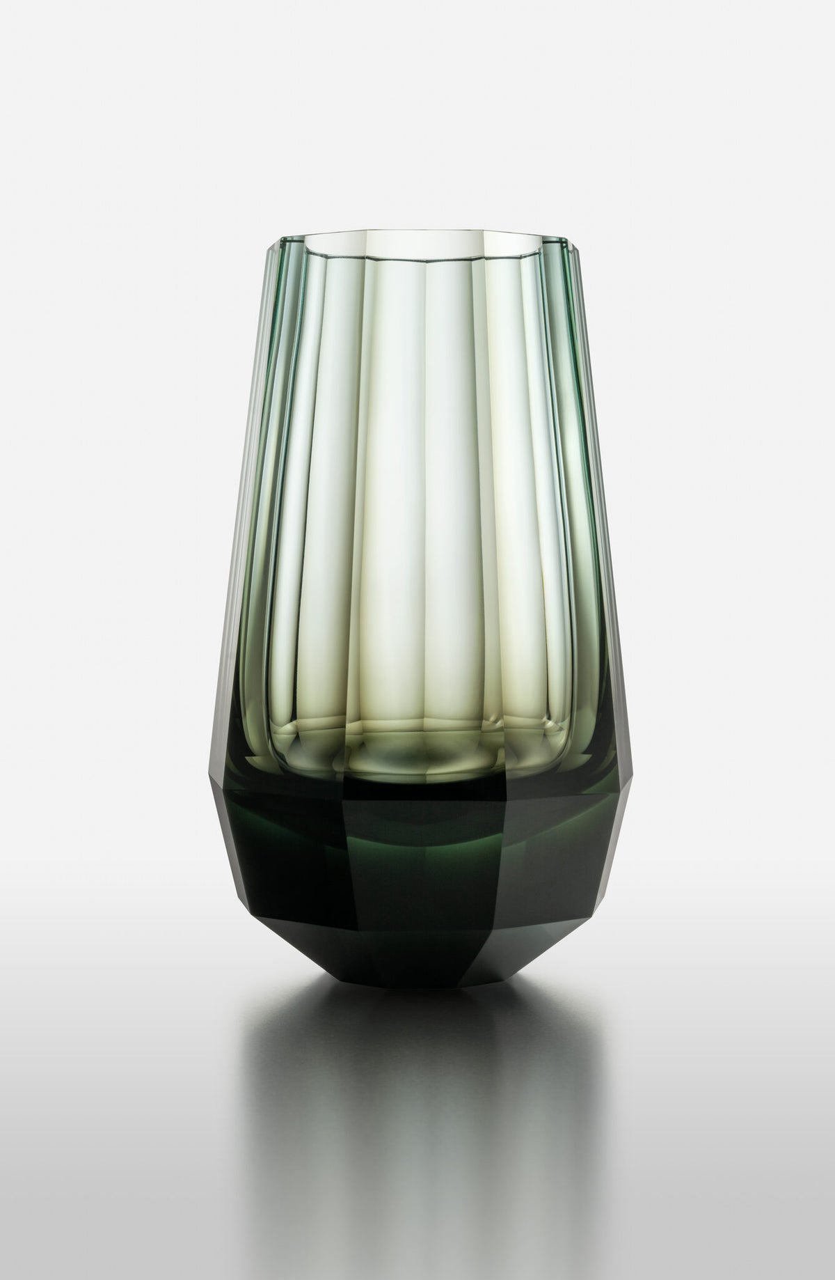 Moser Drop Vase 31 cm in a styled setting