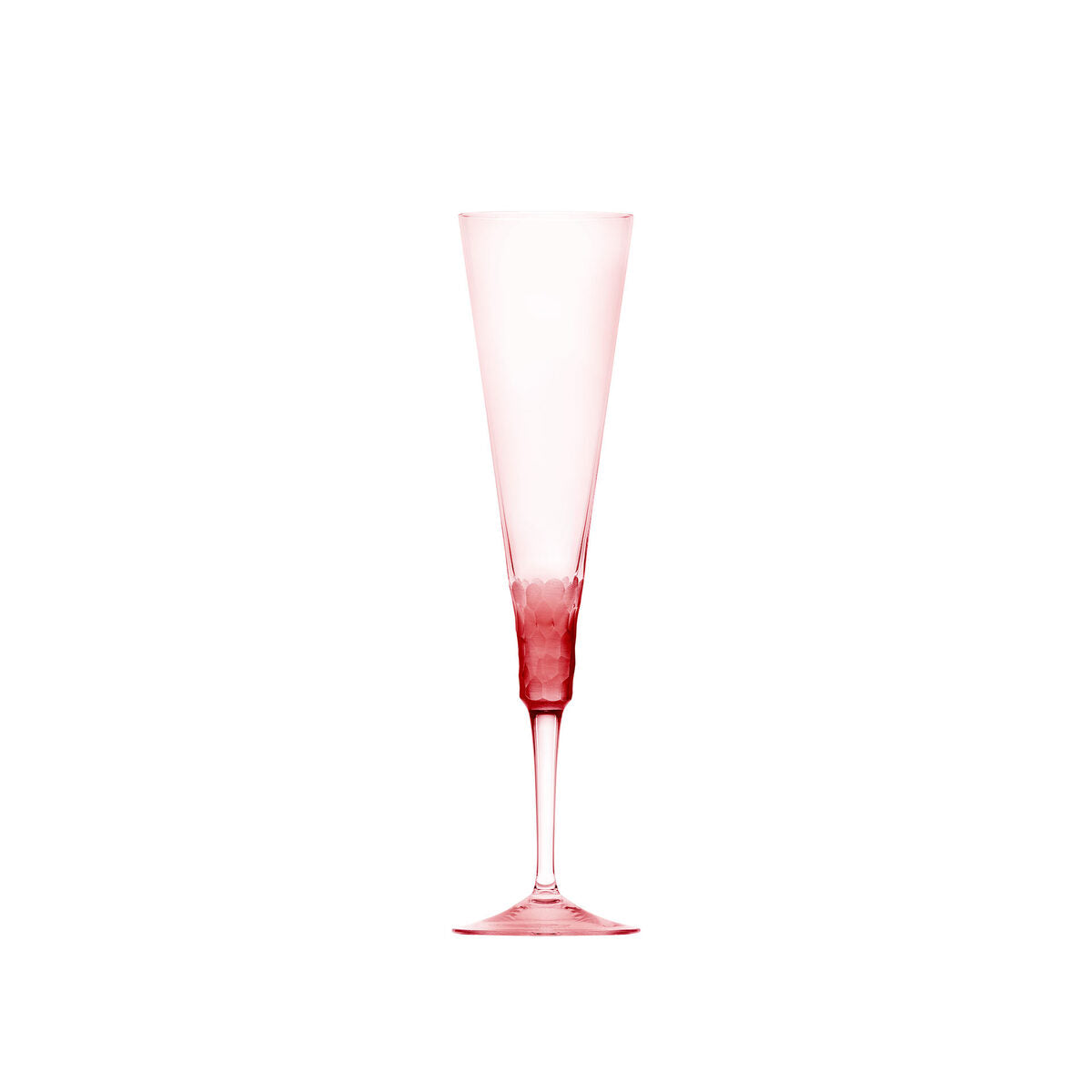 Moser Fluent Pebbles Champagne Glass 170 ml in Rosalin