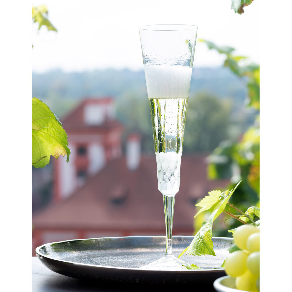 Moser Fluent Pebbles Champagne Glass 170 ml, view 3